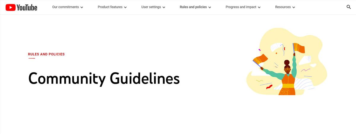 YouTube Community Guidelines
